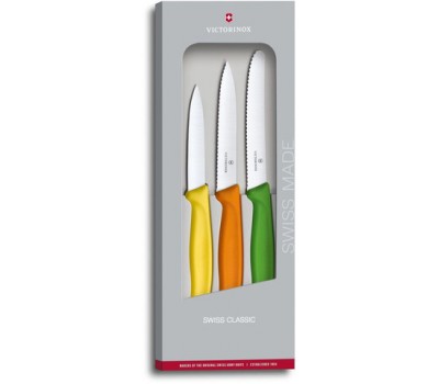 Набор Victorinox кухонный, 3 предмета, цветной (подарочная упаковка) (6.7116.31G)