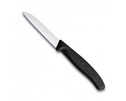 Нож Victorinox Swiss Classic для очистки овощей, лезвие 8 см, черный (6.7403)