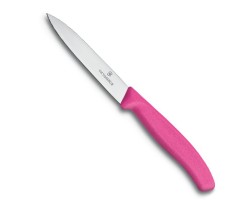 Нож Victorinox для очистки овощей, лезвие 10 см, розовый (6.7706.L115)