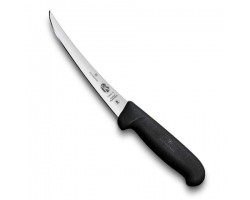 Нож Victorinox обвалочный, лезвие 15 см гибкое, черныйx (5.6663.15)