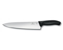 Нож разделочный Victorinox SwissClassic, 25 см, черный (6.8003.25B)