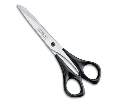 Ножницы Victorinox бытовые, 16 см, черныеx (8.0906.16)