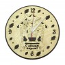 Часы настенные сувенирные модель С легким паром (диаметр 280мм)