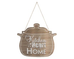 Табличка декоративная The kitchen is the heart of the home ИТ-029 Волшебная страна (006724)