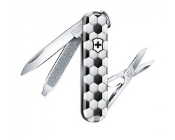 Нож-брелок Victorinox Classic LE 2020, 58 мм, 7 функций, World Of Soccer (0.6223.L2007)