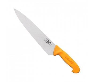 Нож Victorinox для разделки мяса, лезвие прямое 21 см, оранжевый (5.8451.21)