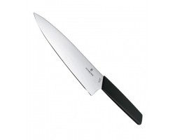 Нож Victorinox разделочный, лезвие 20 см, черный (6.9013.20B)