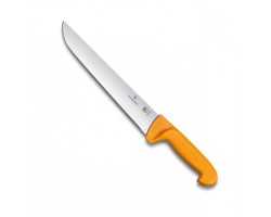 Нож Victorinox разделочный, лезвие 21 см, оранжевый (5.8431.21)