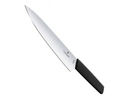 Нож Victorinox разделочный, лезвие 22 см, черный (6.9013.22B)