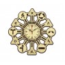 Часы настенные сувенирные модель Дорожные знаки (фигурные 280х280мм)
